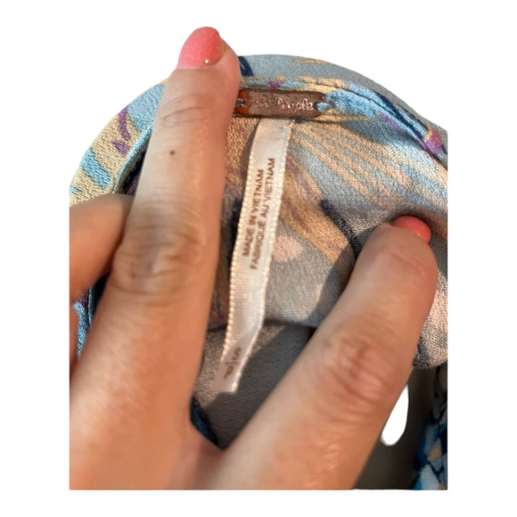 Free People floral tunic size small - Picture 5 of 6